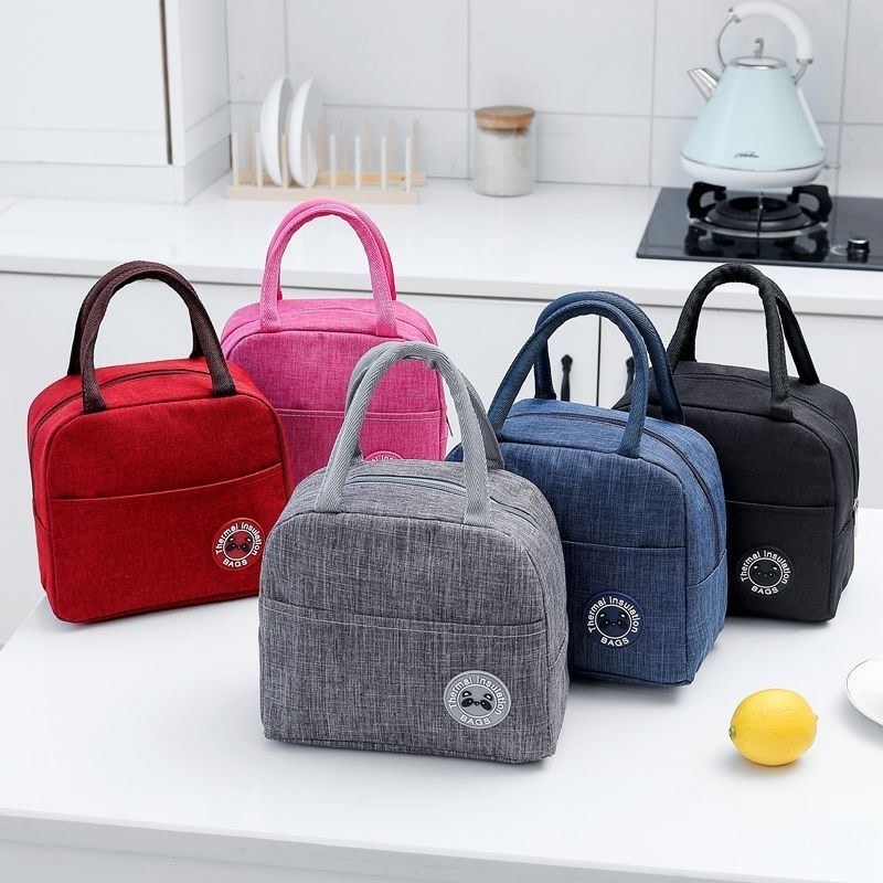 Bolsa Térmica Compacta com Zíper para Marmita e Lanches