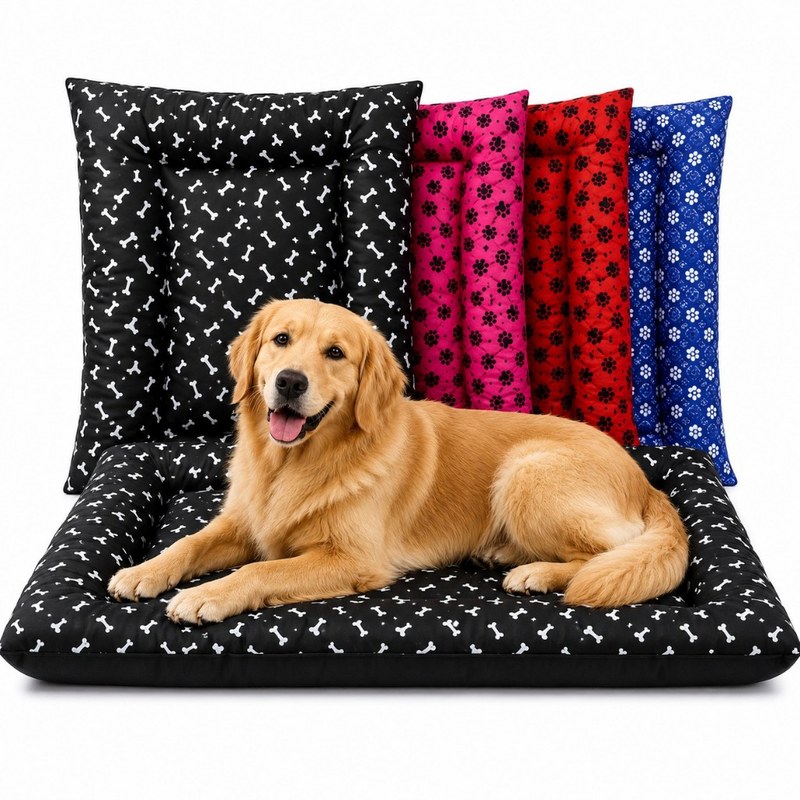 Cama Pet Almofadada Macia para Cachorro e Gato