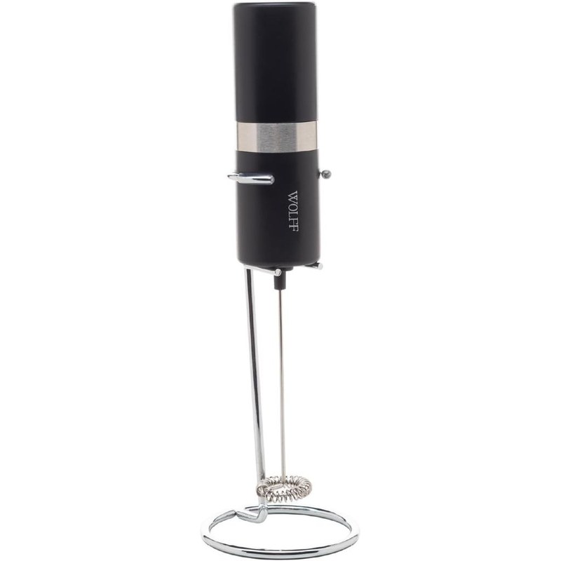 Mini Mixer Misturador e Espumador de Leite e Bebidas em Inox