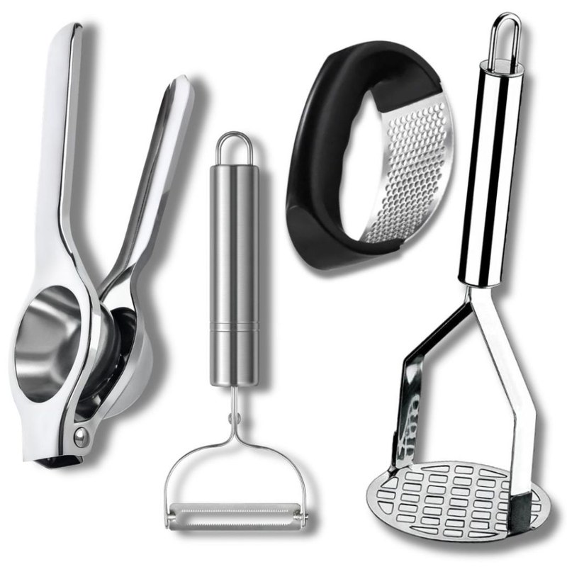 Espremedor Manual de Limão e Laranja Resistente em Inox