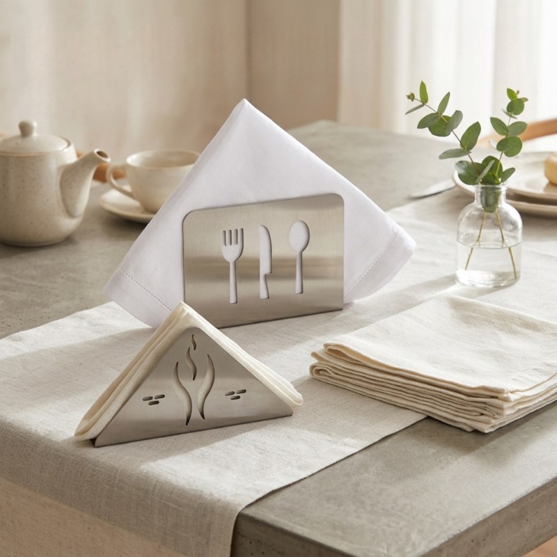 Porta-Guardanapo para Mesa de Jantar e Bancada de Cozinha