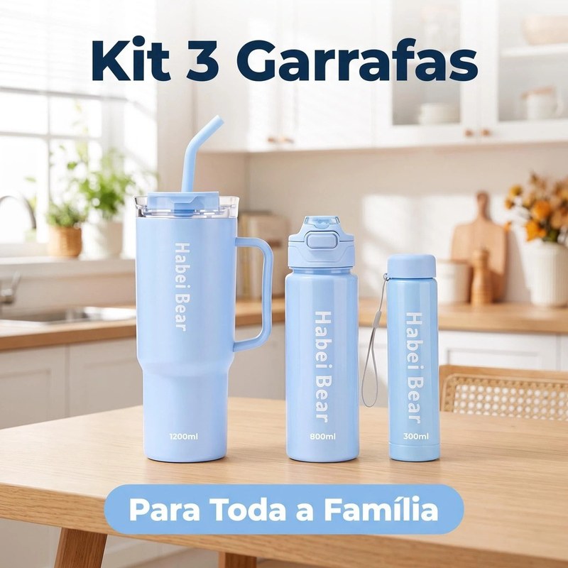 Garrafa Squeeze com Tampa Antivazamento para Academia e Treino