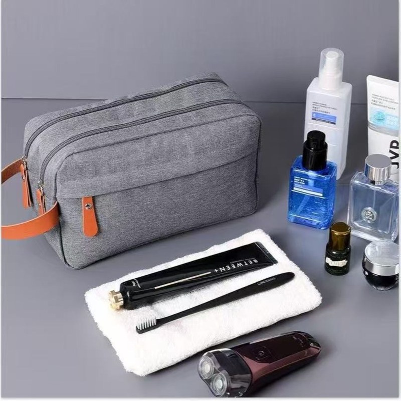 Necessaire Impermeável com Divisórias para Maquiagem e Viagem
