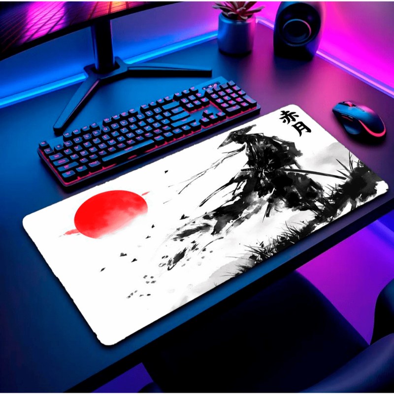 Mousepad Estendido Grande Antiderrapante para Teclado e Mouse