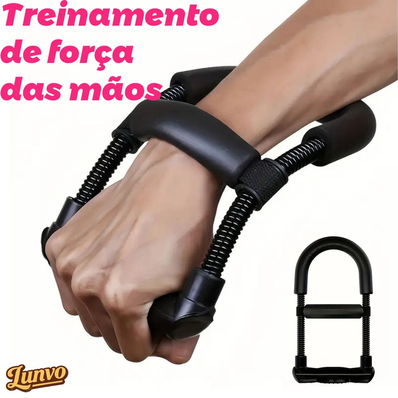 Fortalecedor de Mão e Punho Hand Grip com Mola Ajustável