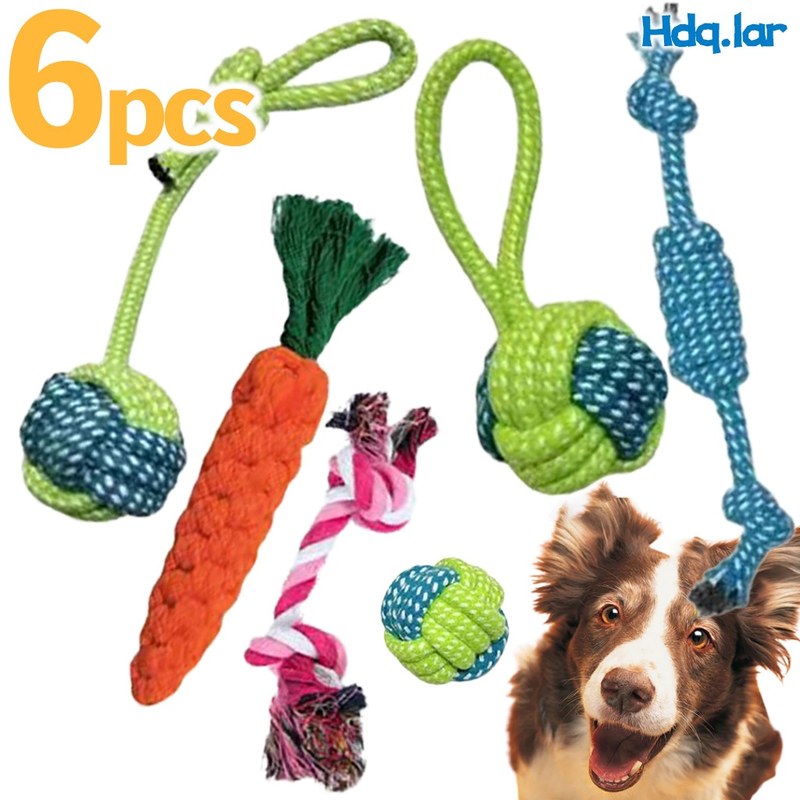 Kit Brinquedos e Mordedores Interativos para Cachorros