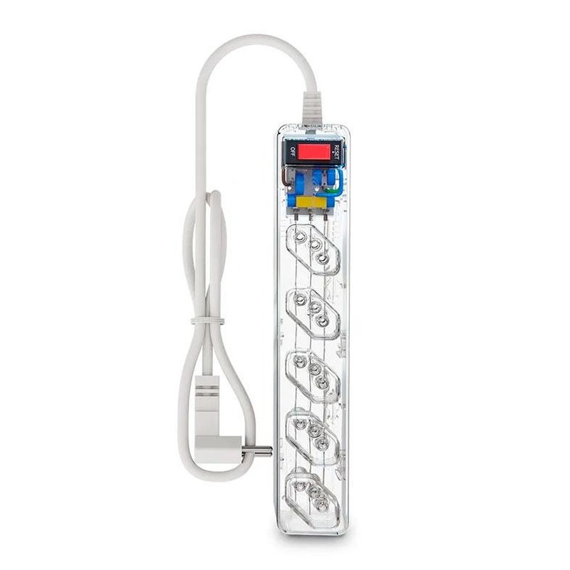 Filtro de Linha com Protetor de Surto DPS iClamper Energia 5 Tomadas Bivolt
